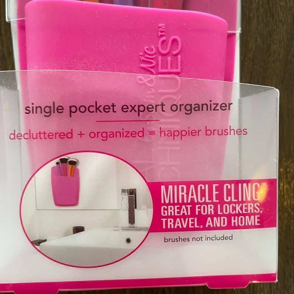 NWT REAL Miracle Cling Single Pocket Expert Organizer